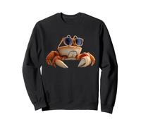 Crabe Crustacé Crabes de Plage Crabe Doux Sweatshirt