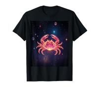 Crabe Zodiac Cancer - Énergie de l'océan céleste T-Shirt