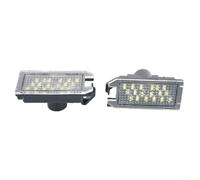 Crabop 2x Lampe Plaque LED pour canbus Erreur 2x Lampe Plaque LED pour