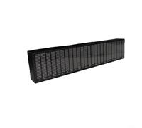 Crabop Audio LED, pour affichage spectre, lumière rythmique musicale activée par la voix, avec 6 modes, alimentation USB, 25,5 cm pour décoration d'intérieur de voiture et de salle de jeux (boîtier