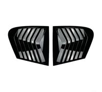 Crabop Autocollant ABS en fibre de carbone pour BMW Série 1 F20 2011-2019, autocollant pour persienne extérieure, facile à installer, accessoire de décoration de carrosserie noir