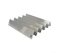 Crabop Barres pour flavorizer en Acier Inoxydable pour Weber pour spirit II E310 S310 E320 S320 E330 S330, 5 38,8x6,6cm, Résistant à la Rouille pour Cuisson Extérieure