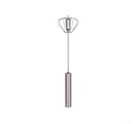 Crabop Batteur Cuisine Acier Inoxydable Ergonomique Batteur Cuisine(L) | Mécanisme pour semi-automatique, pression douce, pour mélange rapide des , acier inoxydable durable