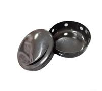 Crabop Boîtier à Copeaux BBQ Acier 7.5cm Fumage Boîtier à Copeaux BBQ(1PC) | Acier inoxydable épais, résistant rouille, haute température, durée de vie prolongée, usage fréquent