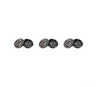 Crabop Boîtier à Copeaux BBQ Acier 7.5cm Fumage Boîtier à Copeaux BBQ(3PC) | Acier inoxydable épais, résistant rouille, haute température, durée de vie prolongée, usage fréquent