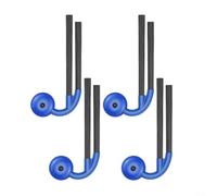 Crabop Brosses latérales de rechange compatibles avec ECOVACS pour DEEBOT T90 Pro, OMNI/T90 pour OMNI, outils de nettoyage d'angle en nylon pour aspirateur robot (lot de 4/10) (ensembles trimestriels)