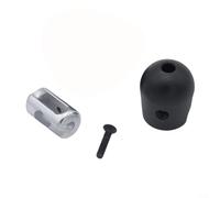 Crabop Butée de câble pour machine de gym pour extrémités sphériques de 8,5 mm, noyau en acier, ajustement antidérapant, accessoire de système de poulie pour équipement de fitness domestique