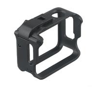 Crabop Cadre de protection en alliage d'aluminium pour Insta360 GO 3, double support de griffe, boîtier en métal CNC avec libération rapide pour vlogging et prises de vue d'action
