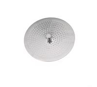 Crabop Cafetière à moka en acier inoxydable pressée pour cafetière expresso, compatible avec 2, 4, 6, 9 tasses (9 tasses)