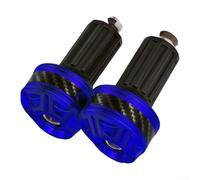 Crabop Capuchons Guidon Aluminium pour Scooter et pour moto Capuchons(BWQ-055 Blue)