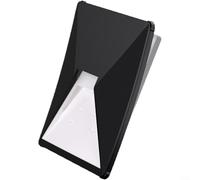 Crabop Coque de protection en silicone pour Starlink, antidérapante, résistante aux chocs, bouclier intégral souple, idéale pour voyage, camping, randonnée (noir) 26,4 x 29 x 8,1 cm