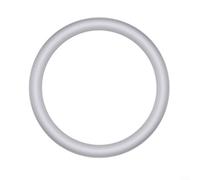 Crabop Coque de rechange en métal pour montre Nothing Pro 2 - Coque en alliage avec découpes précises, coque de protection légère en gris clair (argenté)