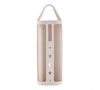 Crabop Coque en silicone pour Sonos Roam 2, coque de protection antichoc avec ajustement parfait, peau douce pour les voyages et l'extérieur, noir (blanc cassé)