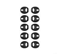 Crabop Coques Silicone Anti-Dérapantes pour AirPods Pro 3(Black) | Silicone , anti-rayures, protection longue durée, idéal sport et vie active