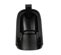 Crabop Couvercle de levier de frein à main noir pour Volvo C30/C70/S40/V50 2004-2013, capuchon de rechange en caoutchouc ABS