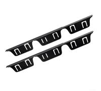 Crabop Couvercle d'Écart de Cuisinière en Acier Inoxydable, Réglable 35-70 cm, Kit de 4 pour Joint Étanche entre Plan de Travail et Four,