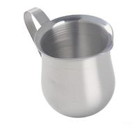 Crabop Crémier Acier 150ml Design Élégant Cloche Crémier Acier 150ml(240ml) | Acier inoxydable pour premium, cloche unique, 240ml capacité, résistant , brillant longue durée