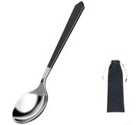 Crabop Cuillère Dégustation Café Acier 10ml Pro Cuillère Dégustation(B) | Acier 304 pour durable, mesure 10ml précise, idéale dégustation pro, nettoyage pour facile, résistance corrosion