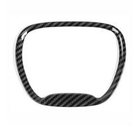 Crabop Enjoliveur de volant, pour Dodge pour chargeur Challenger, pour DURANGO 2015-2022, bague intérieure en fibre de carbone ABS décoration de bague intérieure mise à niveau