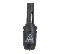 Crabop Ensemble de buse pour Flashforge Adventurer 3/4, 0,4 mm Hot End Kit avec extrusion stable, pièce de rechange en métal pour entretien d'imprimante 3D
