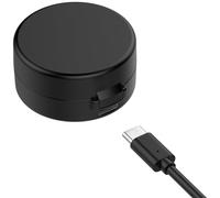 Crabop Étui de chargement pour OURA Ring Gen4, boîte de protection compacte en ABS avec câble, rangement portable efficace pour les voyages et l'utilisation quotidienne (8)