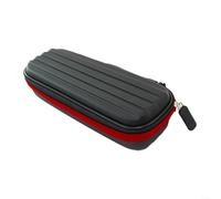 Crabop Étui rigide en EVA pour fléchettes avec organiseur à 6 emplacements pour pointes en acier/souples, manche sécurisé et rangement d'avion, pochette de transport compacte pour ligue et usage