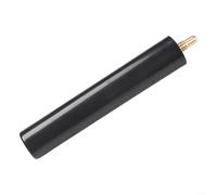Crabop Extension de queue de billard en plastique 15 cm pour billard snooker pour queues de billard légère et antidérapante accessoire noir