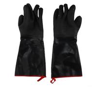 Crabop Gants Cuisine Néoprène Imperméables Huile Longs(large) | Résiste 932°F, technologie isolation avancée, sécurité maximale, pour gril four barbecue, anti-brûlure immédiate