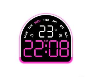 Crabop Horloge Digitale ABS avec pour affichage pour jour Heure et Degrés(J)