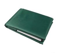 Crabop Housse de Balançoire 3 Places en pour Tissu Oxford 420D pour robuste, 195x125 cm avec Volant Décoratif 15 cm, Protection Idéale pour Jardin et Terrasse(green)