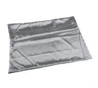 Crabop Housse de Coussin en Soie Artificielle (Dark gray)