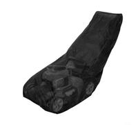 Crabop Housse de protection pour tondeuse à gazon 210D Oxford imperméable avec cordon de serrage et protection indéchirable pour tondeuses électriques à gaz poussée Rangement extérieur 188 x 63,5 x 99