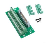 Crabop IDC40P-B Bornier en cuivre 36 V DIN Rail Connecteur électrique avec support 121 x 51 mm Montage pour commande de moteur PLC