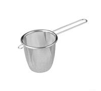 Crabop Infuseur Thé Acier Inoxydable 304 Résistant Rouille | Acier 304 alimentaire, maille 30 mesh, design profond 17cm, crochet pour suspension, goût métallique