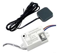 Crabop Interrupteur à capteur tactile 220 V 100 W à intensité variable pour armoires et armoires de cuisine Blanc