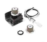 Crabop Kit d'allumage 91360 avec pour grils pour weber pour spirit E-210 E-310 E-320, remplacement complet boîte collecteur et fils, installation pour facile outil pour barbecue extérieur à pour gaz
