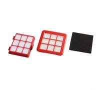 Crabop Kit de filtres de rechange pour Grundig VCC3870 A EcoCyclone, ensemble de mousse HEPA lavable pour maisons d'animaux domestiques, facile à installer