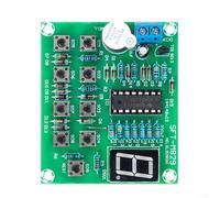 Crabop Kit sonore interactif à 8 canaux, avec protection de loquet d'affichage LED, planche d'entraînement électronique à faire soi-même, pour compétitions d'habileté et éducation