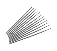 Crabop Limes Affûtage pour chaîne Acier Dur pour Précise Limes Affûtage(12pcs)