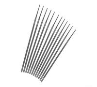 Crabop Limes Affûtage pour chaîne Acier Dur pour Précise Limes Affûtage(15pcs)