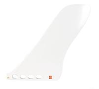 Crabop Longboard Aileron de surf en fibre de verre sans vis standard américain pour la stabilité Noir 23 cm
