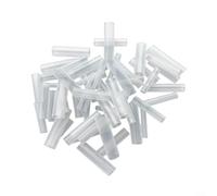 Crabop Lot de 2 manchons de greffage en silicone pour arbres fruitiers, tubes à paroi fine hautement élastiques pour une guérison rapide