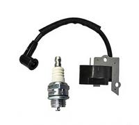 Crabop Lot de 2 modules de bobine d'allumage pour tondeuse à gazon, transformateur haute tension pour partenaire pour tondeuse à gaz Snapper modèle 545189701