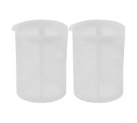 Crabop Lot de 2 pré-filtres en tissu pour aspirateurs DCL181F, piège à poussière fine réutilisable compatible avec 198750-0 et 451208-3, kit d'entretien facile à nettoyer