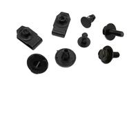 Crabop Lot de 30 écrous de serrage fixes en métal pour Nissan Qashqai 2014-2020 - Noir