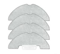 Crabop Lot de 4/10 chiffons en microfibre lavables et réutilisables pour sols durs Vexilar W7/W9/W11/W15 et CleanOVA