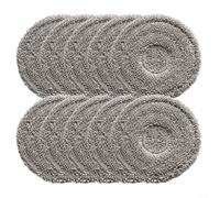 Crabop Lot de 4 chiffons en microfibre pour Cecotec pour bras SpinArm CONGA 15090 16090 AI, et installez des tampons de rechange pour poils d'animaux et nettoyage (lot de 4)