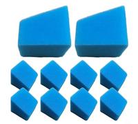 Crabop Lot de 4 filtres en mousse de rechange pour aspirateur sans fil JONR ED12 Pro, éponge lavable haute résistance avec feutre, kits de retenue de la poussière pour aspirateur sans fil