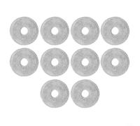 Crabop Lot de 4 serpillères lavables en microfibre pour X50 Ultra/Master, L50/L40s Pro Ultra et MOVA V50 - Chiffons de nettoyage réutilisables pour sols durs (lot de 4)