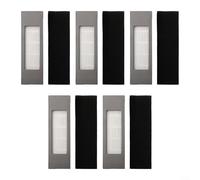 Crabop Lot de 5 filtres de rechange, pour ECOVACS, pour Deebot pour Aivi Max, pour T5 N5 N7 N8+ Pro Plus DX55 DX93 DJ65